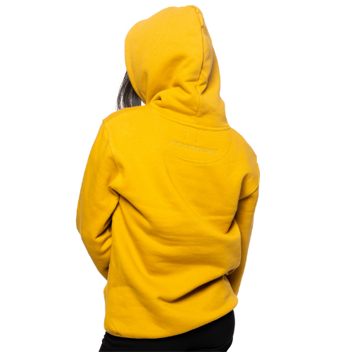 SWEAT-SHIRT A CAPUCHE OCHRE