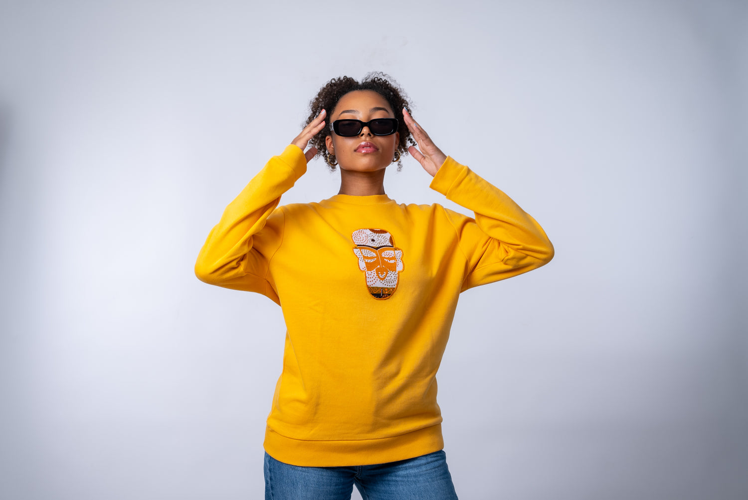 SWEAT-SHIRT JAUNE